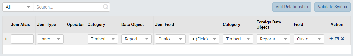 The joins between two views The joins between two views